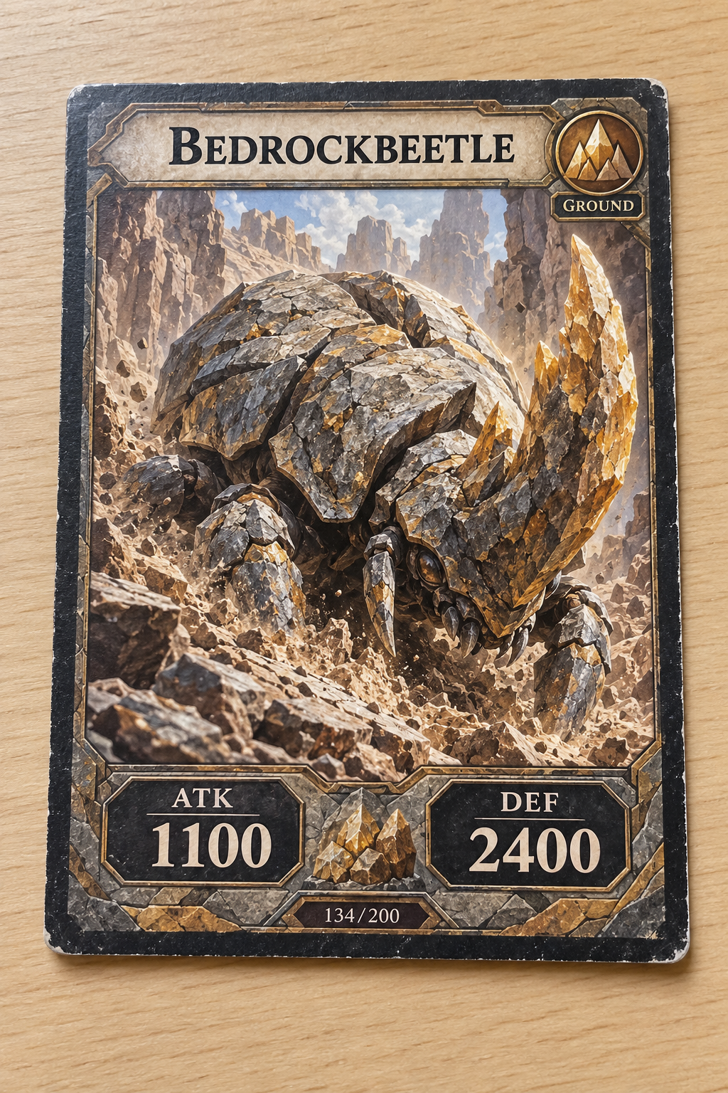 Bedrockbeetle Collectible Battle Card