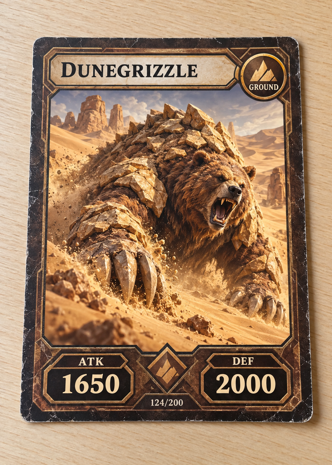 Dunegrizzle ground battle card