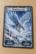 Rimefalcon Over the Frozen Valley