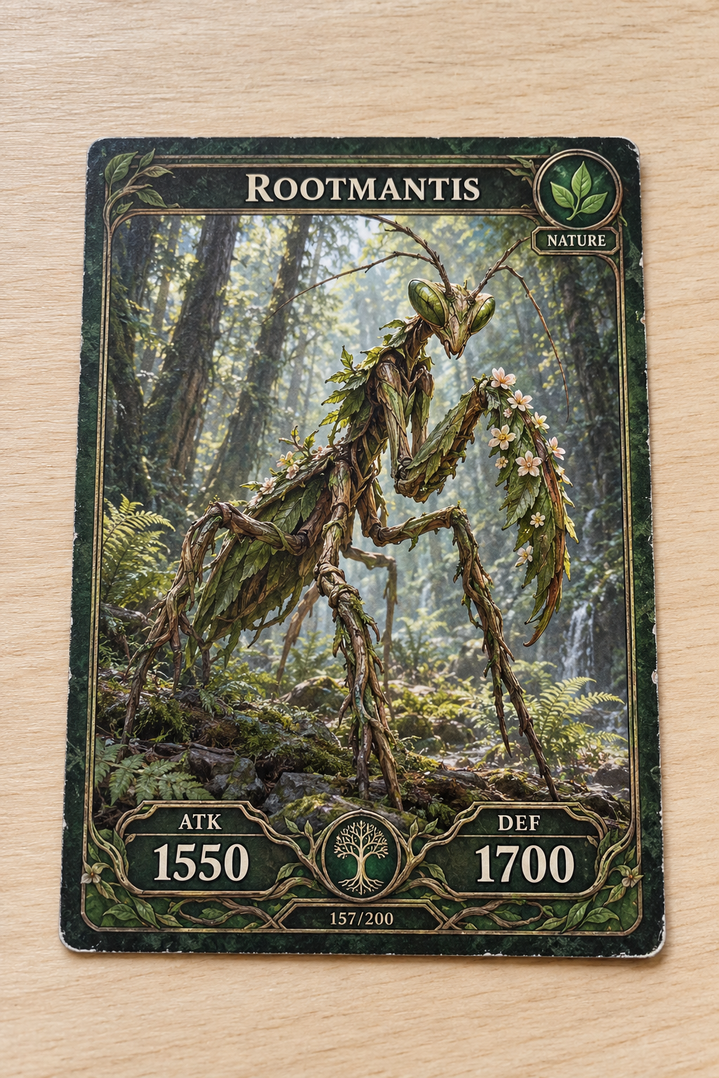 Rootmantis forest guardian card