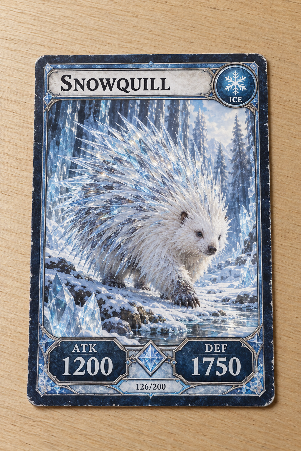 Snowquill in the Crystal Forest