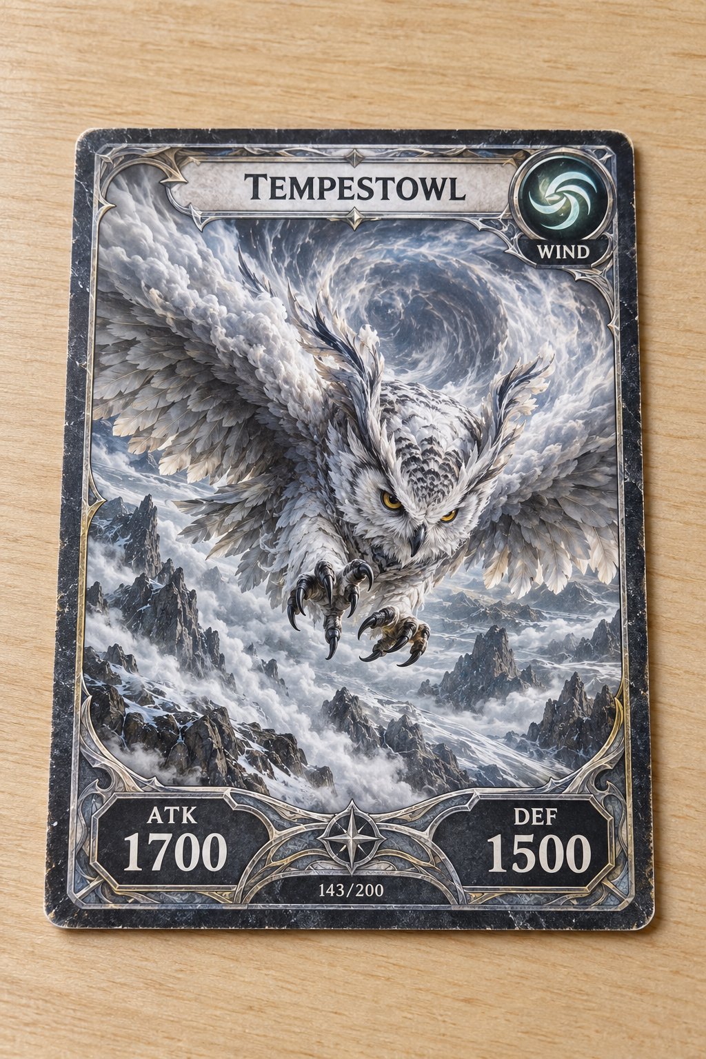 Tempestowl Wind Battle Card