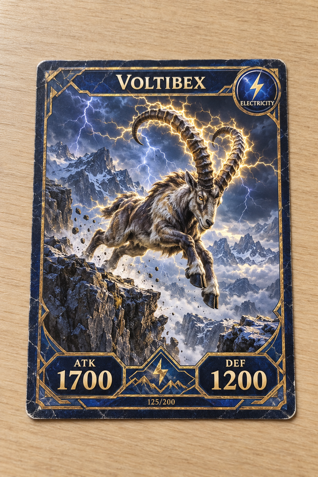 Voltibex Electric Battle Card